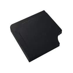 Base per ombrellone con palo laterale 38x38 cm da 15 kg in cemento nero - Chamberi