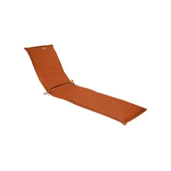 Cuscino per lettino prendisole 190x60 cm in poliestere terracotta - Bangkok