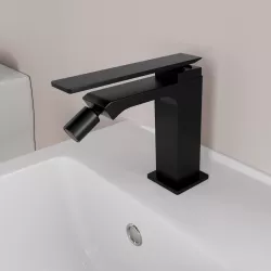 Miscelatore bidet in ottone nero opaco - Reef