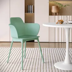 Poltrona design in polipropilene verde celadon - Stormy