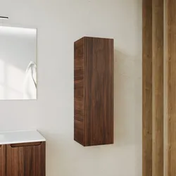 Colonna bagno sospesa 100h cm cannettata rovere deciso - Konai