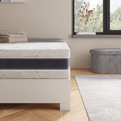 Materasso singolo 80x190 cm sfoderabile con Memory foam e molle h 24 cm - Sleep Memory