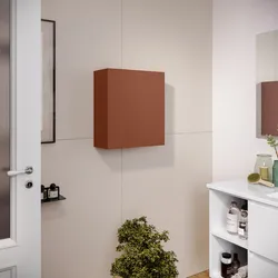 Pensile da bagno sospeso 30x40 h cm terrarossa - Union