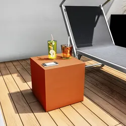 Cubo multiuso per esterni 35 h cm in polietilene arancione - Kubbot