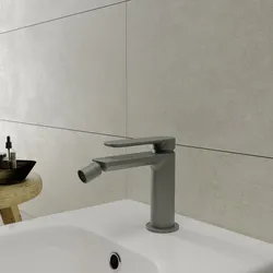 Miscelatore bidet in ottone fango - Fusion