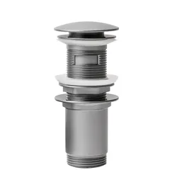 Piletta click-clack universale 11h cm grigio opaco