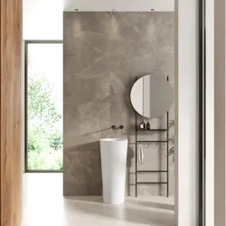 Lavabo freestanding 40 cm in ceramica bianco - Frost