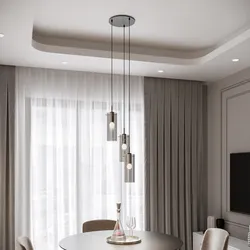 Lampada sospesa 27x150 h cm in metallo nero con diffusore in vetro fumè