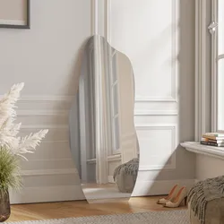 Specchio 60x140h cm da parete e da terra cornice filo lucido - Hennessy