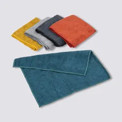 Set 5 panni multiuso 30x30 cm in microfibra multicolore