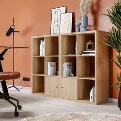Mobile multiuso modulare 147x108h cm rovere con 2 ante - Tactik
