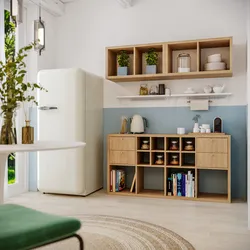 Mobile multiuso cucina 143 cm modulare e reversibile rovere - Tactik