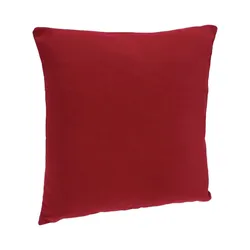 Cuscino 38x38 cm sfoderabile in cotone rosso - Sandie
