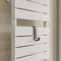 Appendino singolo per termoarredi nero - Clearly