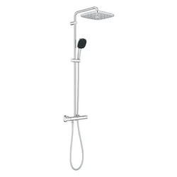 Set doccia miscelatore esterno termostatico con soffione - Vitalio Start di Grohe
