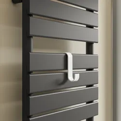 Appendino singolo per termoarredi bianco - Clearly