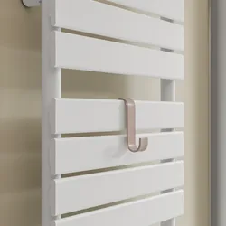 Appendino singolo per termoarredi tortora - Clearly