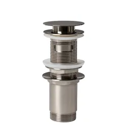 Piletta click-clack universale 11 h cm e tappo slim spazzolato