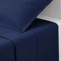 Lenzuolo 240x290 cm in cotone blu scuro - Bellini