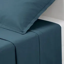 Lenzuolo 240x290 cm in cotone blu - Bellini
