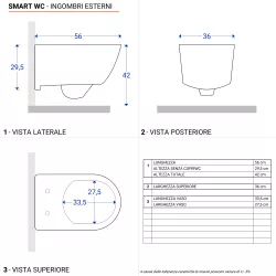 Smart vaso sospeso