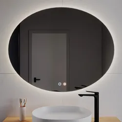 Specchio da bagno led 100x80 cm luce fredda retroilluminato - Debi