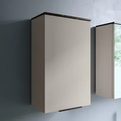 Pensile bagno 40x65h cm cashemere con top sahara a 1 anta - Nilah