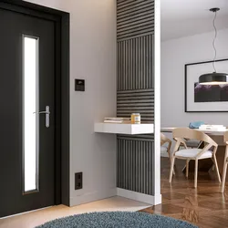 Set 4 pannelli fonoassorbenti boiserie 60x60h cm nero con listelli nero effetto legno - Bjorn