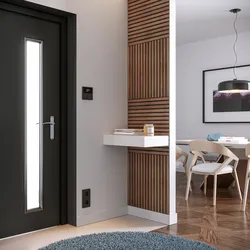 Set 4 pannelli fonoassorbenti boiserie 60x60h cm nero con listelli rovere scuro - Bjorn