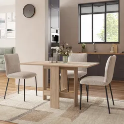 Tavolo consolle allungabile 30-130x76 cm rovere - Modisto