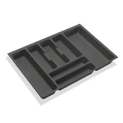 Portaposate per cassetto 52x47 cm antracite - Orbox