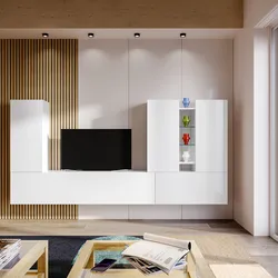 Parete attrezzata 270x30 cm bianco - Kayros