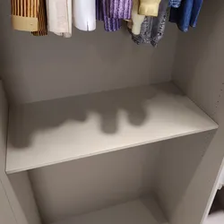 Coppia di ripiani cashmere per armadio da 100 cm - Ventur