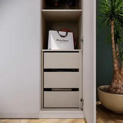 Cassettiera cashmere per armadio da 50 cm - Ventur