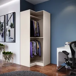 Cabina armadio angolare 100x98x236h cm cashmere - Ventur