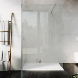 Box doccia Walk in 130 cm vetro 8 mm anticalcare trasparente e profilo cromo 200h - Keep