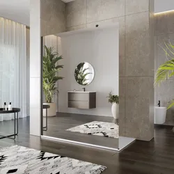 Box doccia Walk in 170 cm vetro 8 mm anticalcare specchiato e profilo nero 200h - Keep