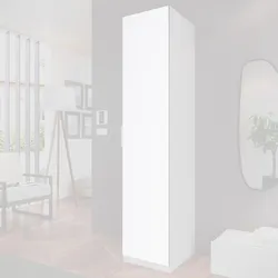 Anta 50x229h cm bianco opaco per armadio Ventur