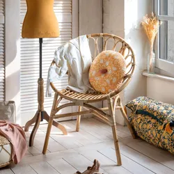 Poltrona in rattan naturale - Minji