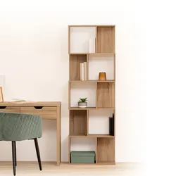 Libreria 60x179 cm effetto rovere - Arcadya