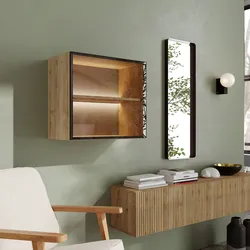 Pensile 55x50h cm cadiz con anta in vetro bronzato e telaio in alluminio - Clary