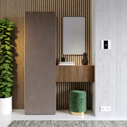 Mobile ingresso reversibile 123x185h cm bronzo e mercure cannettato - Clary