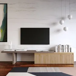 Mobile porta tv 184-270x44h cm bronzo con cassettone cadiz cannettato - Clary