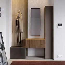 Mobile ingresso reversibile 97-152x185h cm bronzo lava e mercure cannettato - Clary