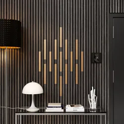 Decorazione in alluminio oro 30h cm per pannello fonoassorbente - Bjorn