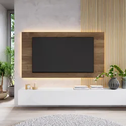 Pannello porta tv 180x100h cm mercure con foro passacavi - Clary