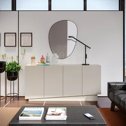 Madia 160x75h cm con 4 ante cashmere opaco - Veronique