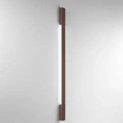 Applique LED da esterno 200h cm in alluminio bronzo - Shaman