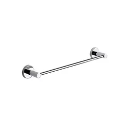 Portasalviette a muro 45 cm in acciaio inox e cromall cromo - Felce di Gedy