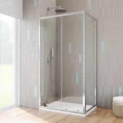 SALISCENDI PER SOFFIONE DOCCIA PORTA SAPONE BAGNO MODERNO 60CM 79361